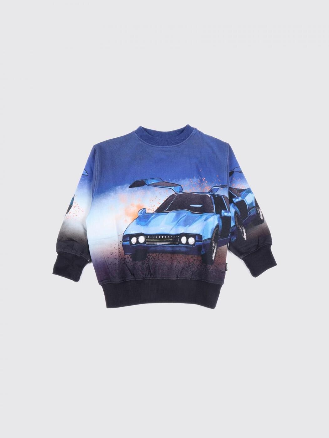 モロ MOLO クルーネックジャンパー 編み物御召しもの ボーイズ 青碧 Crew neck jumpers 1W25J203 関税 貨物輸送無料 2025AW gi