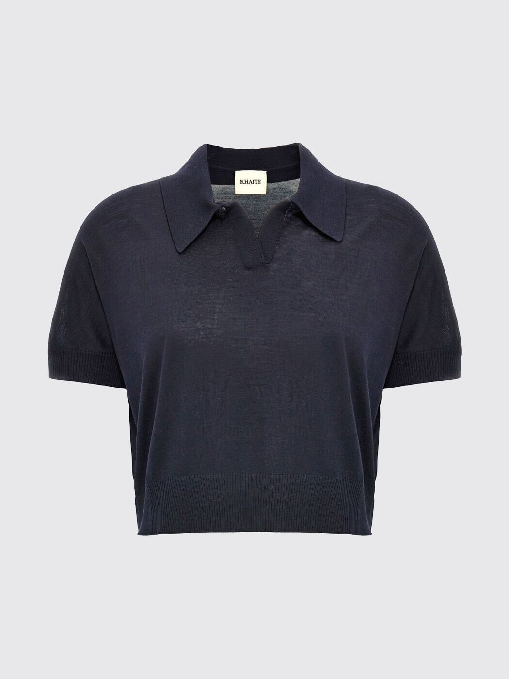紙凧 KHAITE スポーツシャツ レディース 青碧 Polo 9747511 関税 貨物輸送無料 2025AW gi
