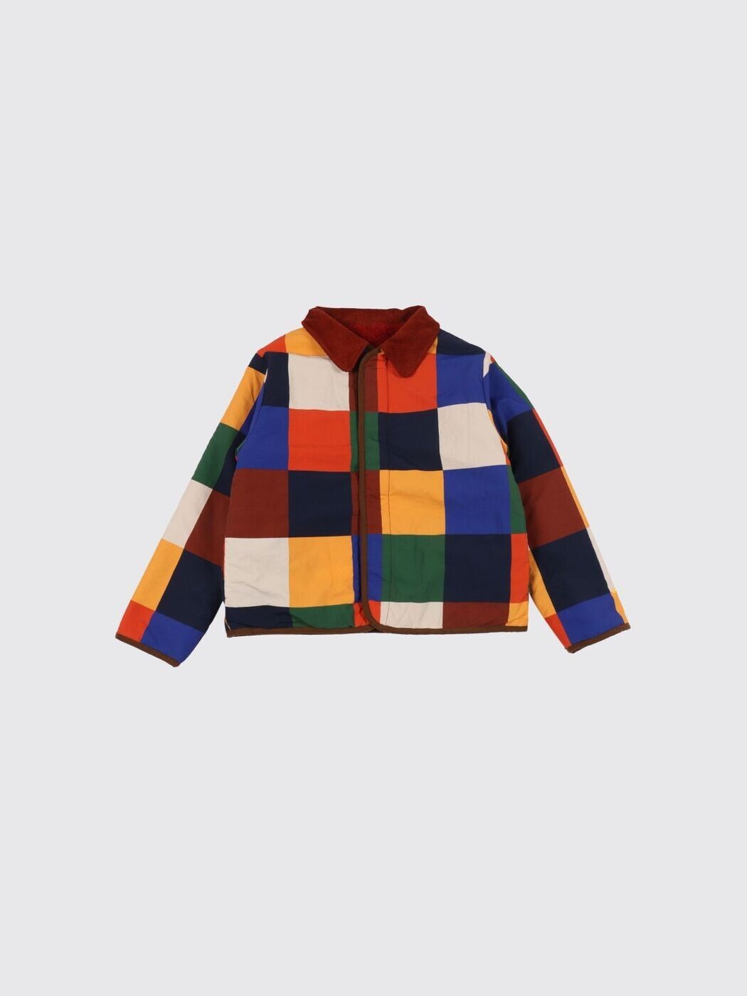 ボボショーズ BOBO CHOSES ボンバージャケット 上衣 ボーイズ 青色 Bomber jackets 225AC122 関税 貨物輸送無料 2025AW gi