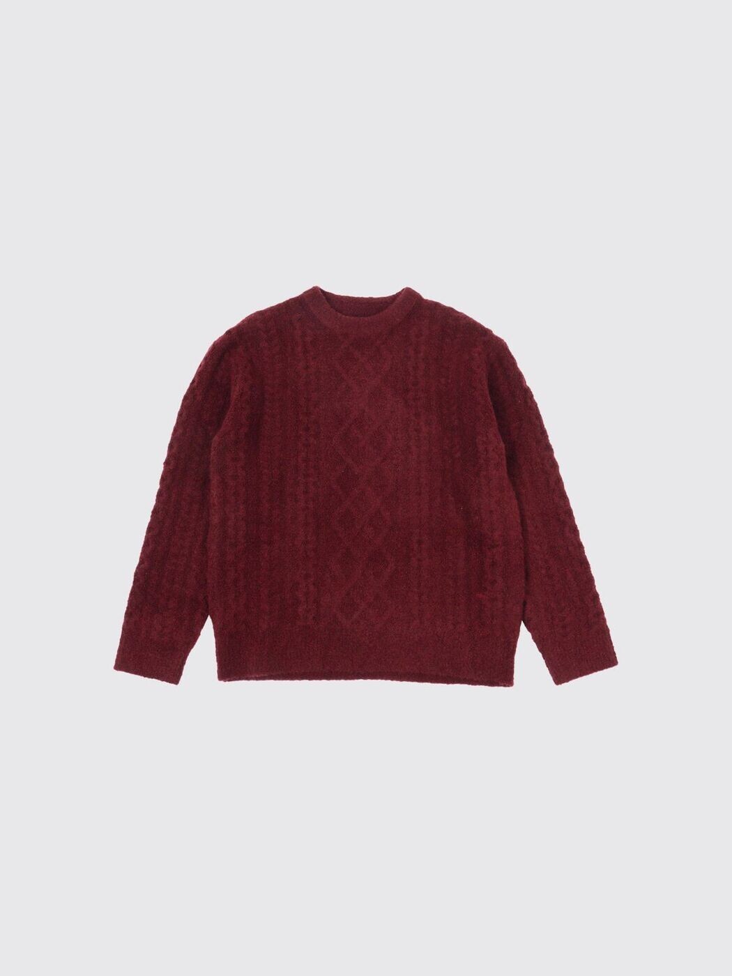 パオロペコラ PAOLO PECORA クルーネックジャンパー ニットウェア ボーイズ レッド Crew neck jumpers PP4094 Red 関税 送料無料 2025AW gi｜BRANDSHOP「il Tesoro」