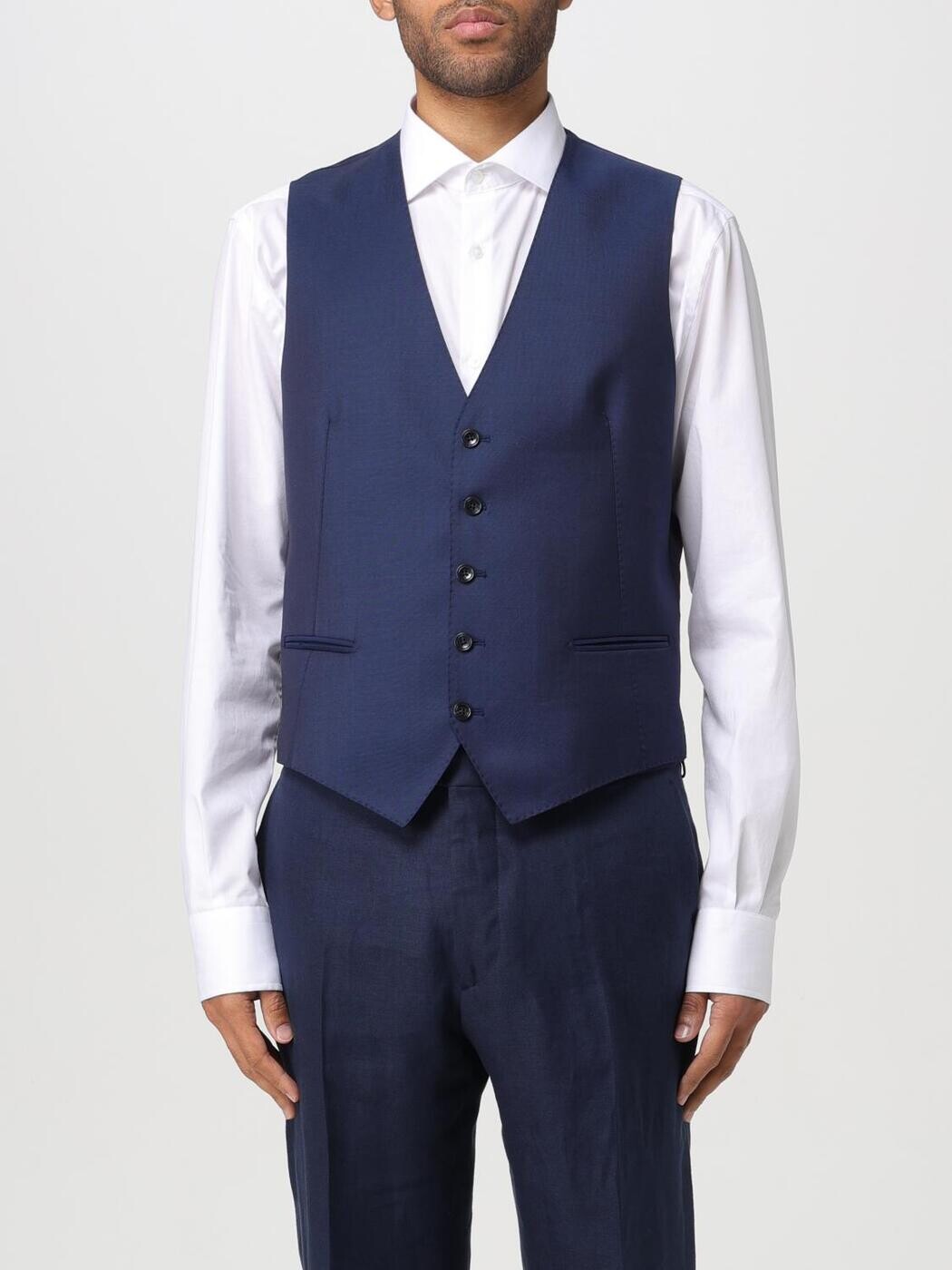 タリアトーレ TAGLIATORE ジレ より良い メンズ 米国海軍 Vests BRIANF060001U 関税 貨物輸送無料 2025AW gi
