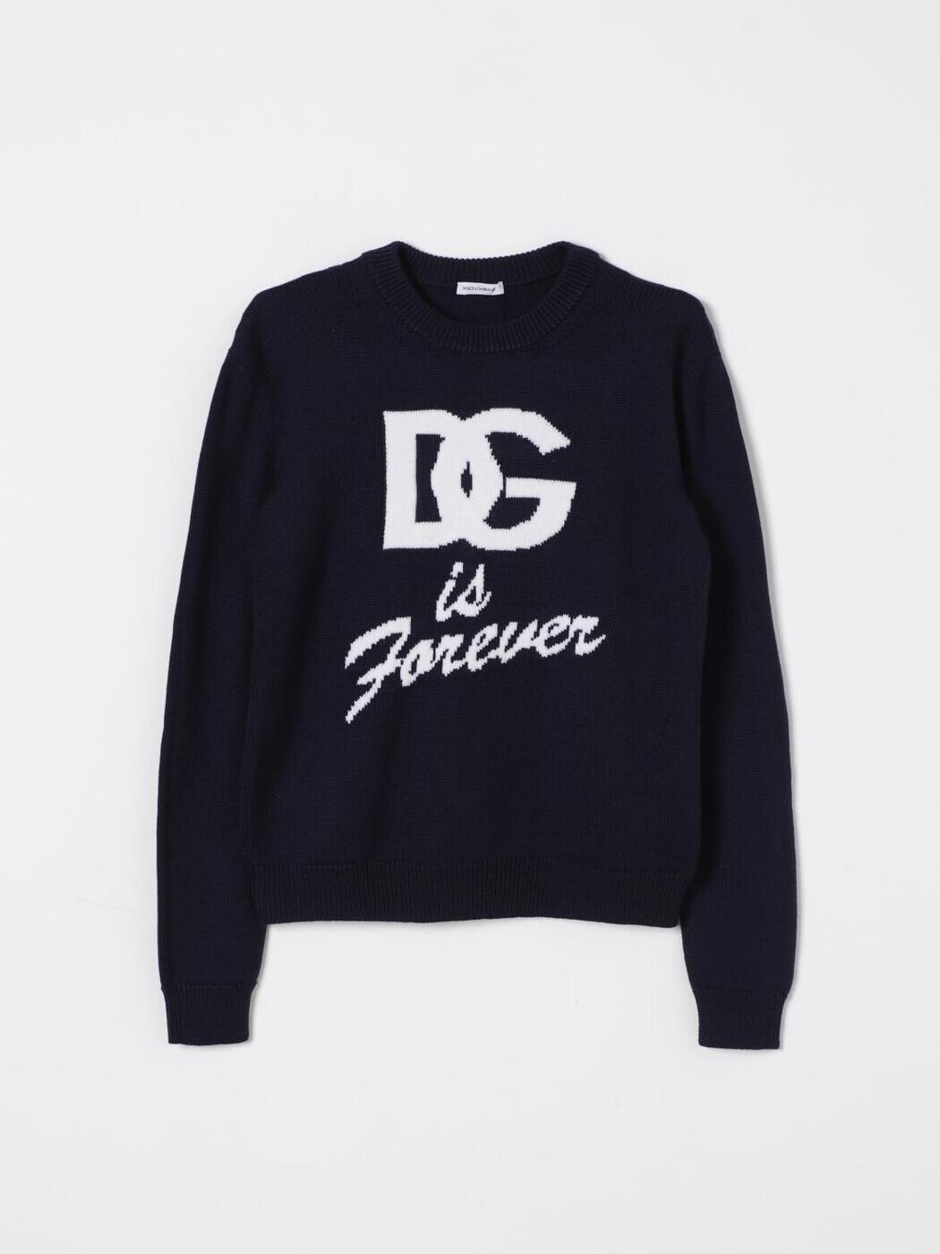 ドルチェ＆ガッバーナ DOLCE\u0026GABBANA クルーネックジャンパー 編み物お召しもの ガールズ 米国海軍 Crew neck jumpers L5KWJ6JCVV9 関税 貨物輸送無料 2025AW gi