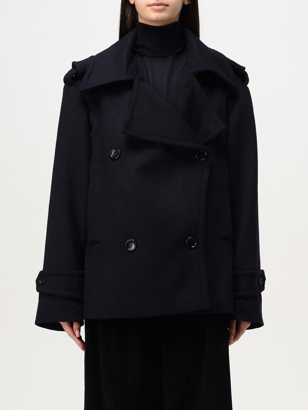 マックス パンパノウサギ MAX MARA トレンチコート 厚地の外套 レディース 青み Coats and trench coats 2421086023600 関税 貨物輸送無料 2025AW gi