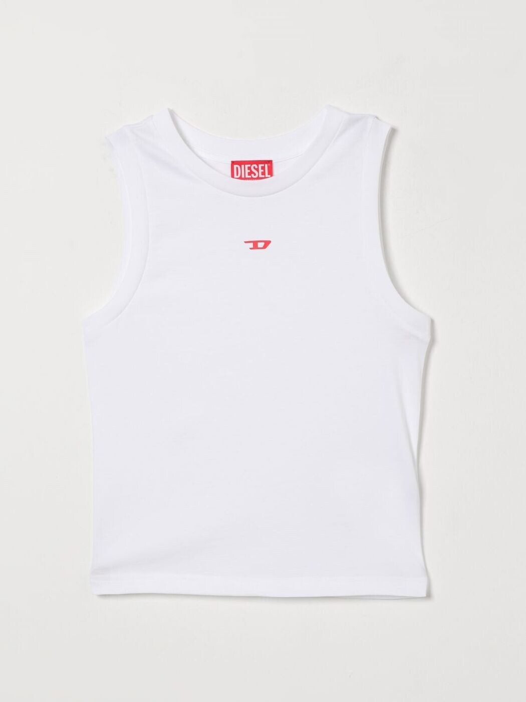 ディーゼル DIESEL ロング衣袂ティーシャツ ティーシャツ ボーイズ 白いこと Long sleeve t-shirts J0274100YI9 関税 貨物輸送無料 2026SS gi