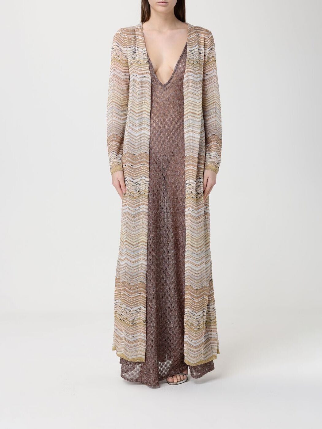 ミッソーニ MISSONI プルオーバー 編み物御召しもの レディース ゴールド Knitwear DS26SM0HBK01H9 関税 貨物輸送無料 2026SS gi