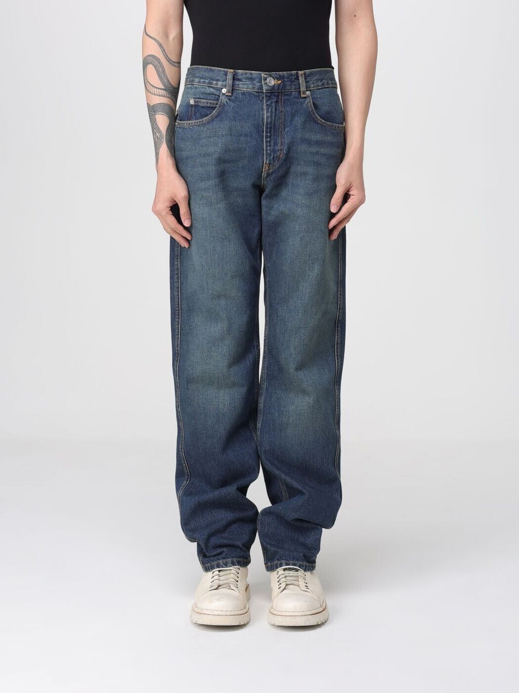 イザベルマラン ISABEL MARANT デニム メンズ ブルー Jeans PA0469HGD1H04H Blue 関税 送料無料 2026SS gi|BRANDSHOP「il Tesoro」