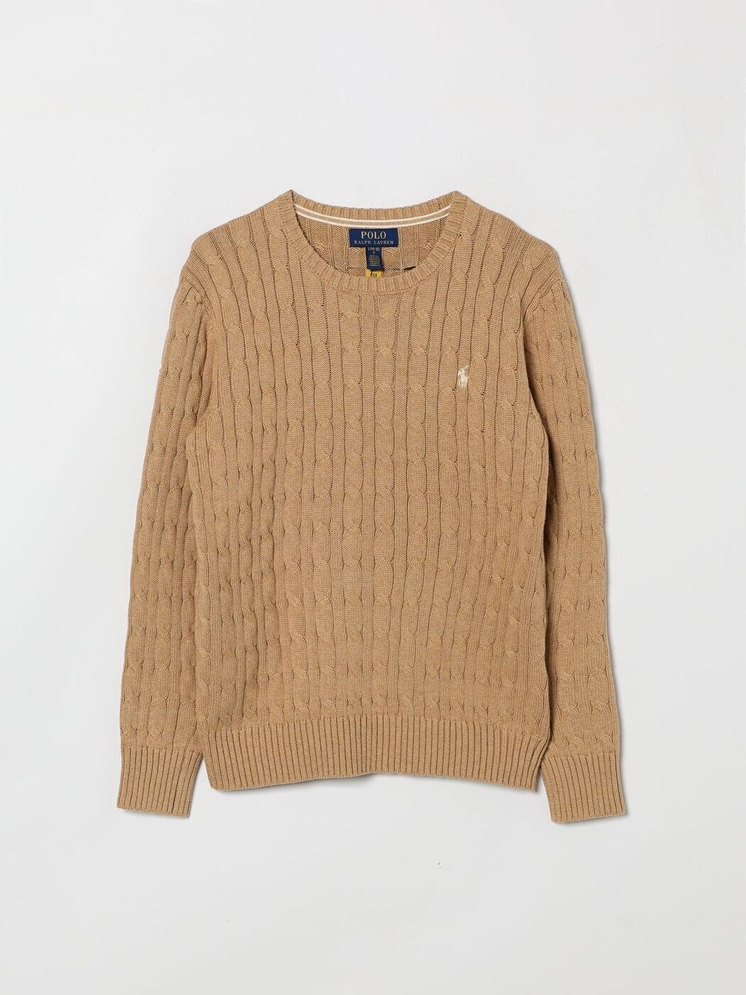 ポロ・ラルフローレン POLO RALPH LAUREN クルーネックジャンパー 編み物御召しもの ボーイズ 赤銅色 Crew neck jumpers 323702674 関税 貨物輸送無料 2026SS gi