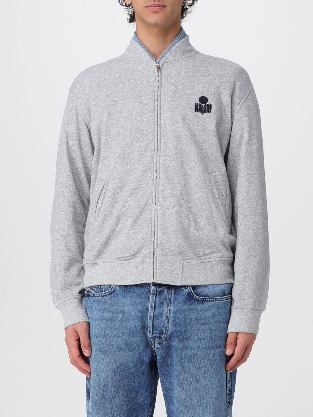 イザベルマラン ISABEL MARANT トレイナー 調教師 メンズ 薄墨色 Sweatshirts SW0161HBD1M05H 関税 貨物輸送無料 2026SS gi
