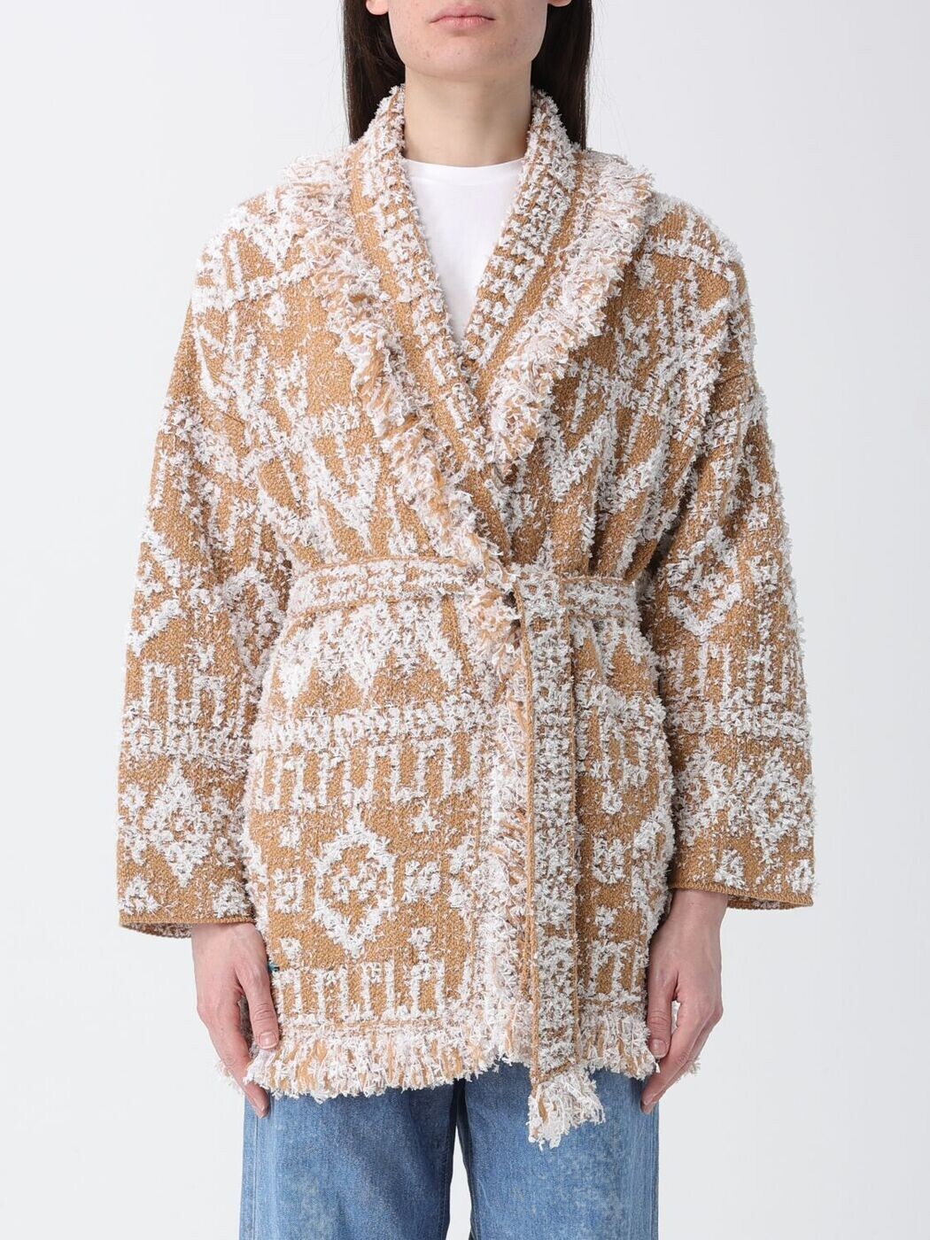 アラヌイ ALANUI プルオーバー 編み物御召しもの レディース 白いこと Knitwear LWHB064R26KNI004 関税 貨物輸送無料 2026SS gi