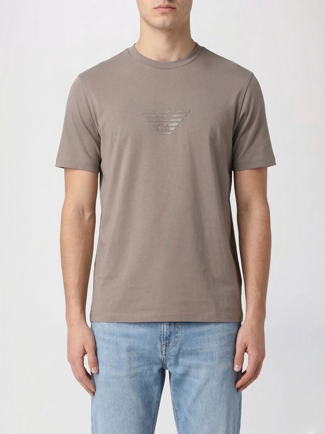 エン急性灰白髄炎 アルマーニ EMPORIO ARMANI プルオーバー メンズ 薄墨色 T-shirts EM004583AF13669 関税 貨物輸送無料 2026SS gi