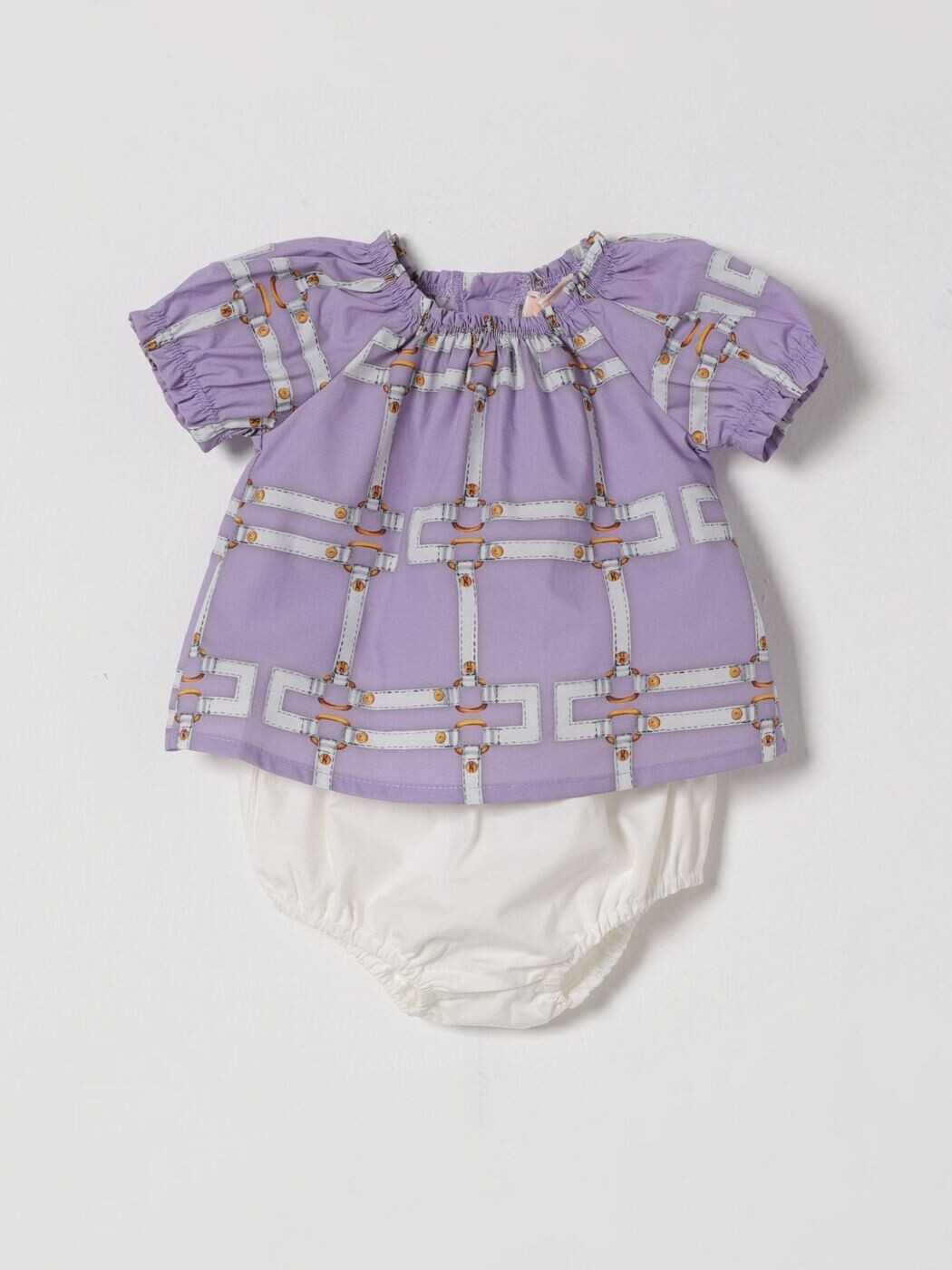 エリザベッタ フランキ ELISABETTA FRANCHI 天使の都市 MIA BAMBINA パジャマ セットアップ ガールズ Nightwear ENCD1130CAE06 関税 貨物輸送無料 2026SS gi