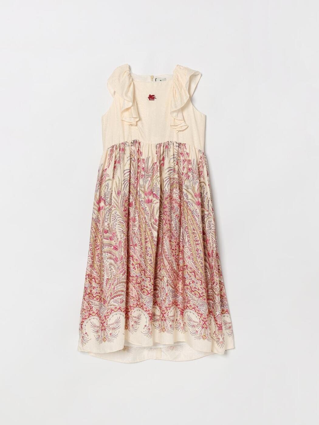 エトロ ETRO ロング御召しもの 御召しもの ガールズ ベージュ Long dresses GY1A10S0221 関税 貨物輸送無料 2026SS gi