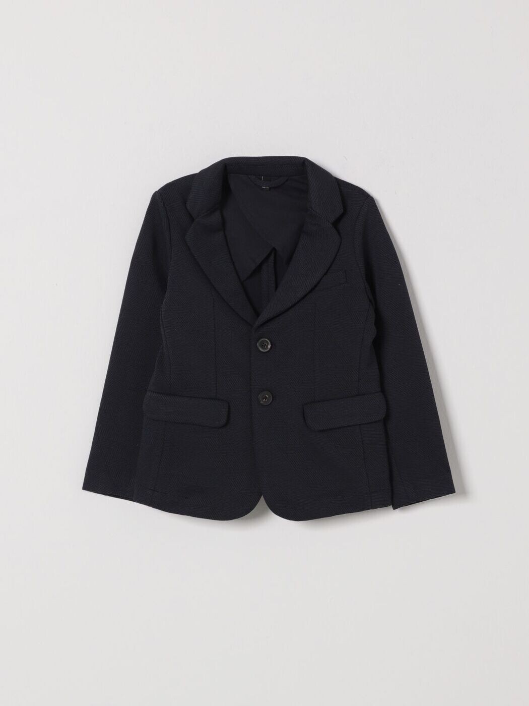 エンポリオ・アルマーニ EMPORIO ARMANI ボンバージャケット 上衣 ボーイズ 青色 Bomber jackets EB001346AF20698 関税 貨物輸送無料 2026SS gi
