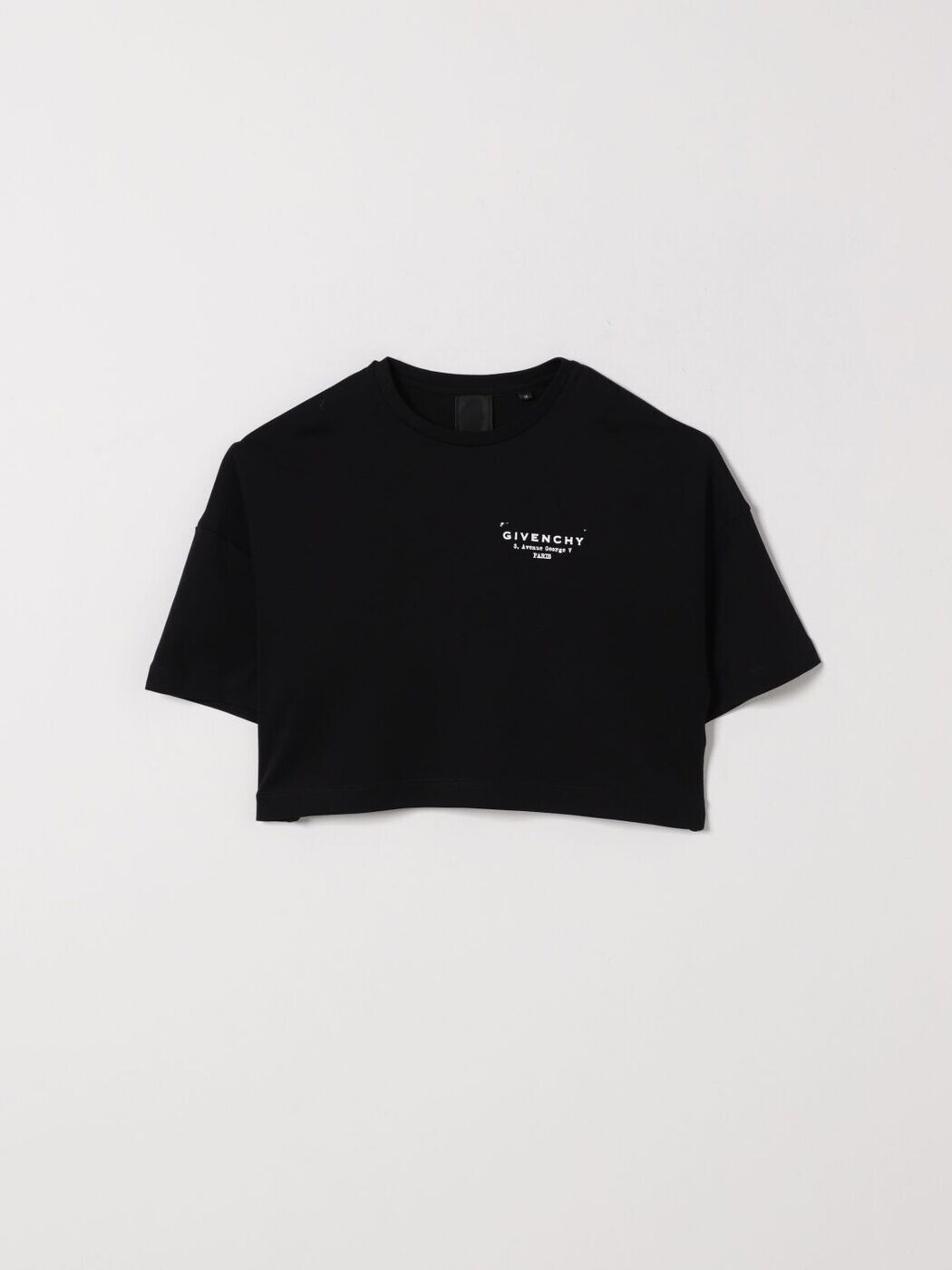 ジバンシィ GIVENCHY ロング捩りプルオーバー プルオーバー ガールズ 黒いこと Long sleeve t-shirts H31224 関税 貨物輸送無料 2026SS gi
