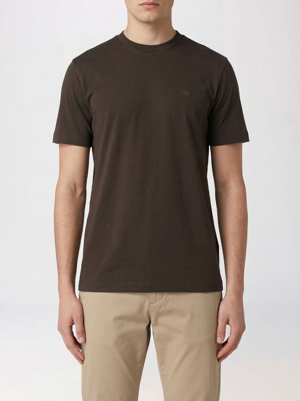エン急性灰白髄炎 アルマーニ EMPORIO ARMANI ティーシャツ メンズ 緑であること T-shirts EM005491AF24839 関税 貨物輸送無料 2026SS gi Tシャツ・カットソー-メンズファッション