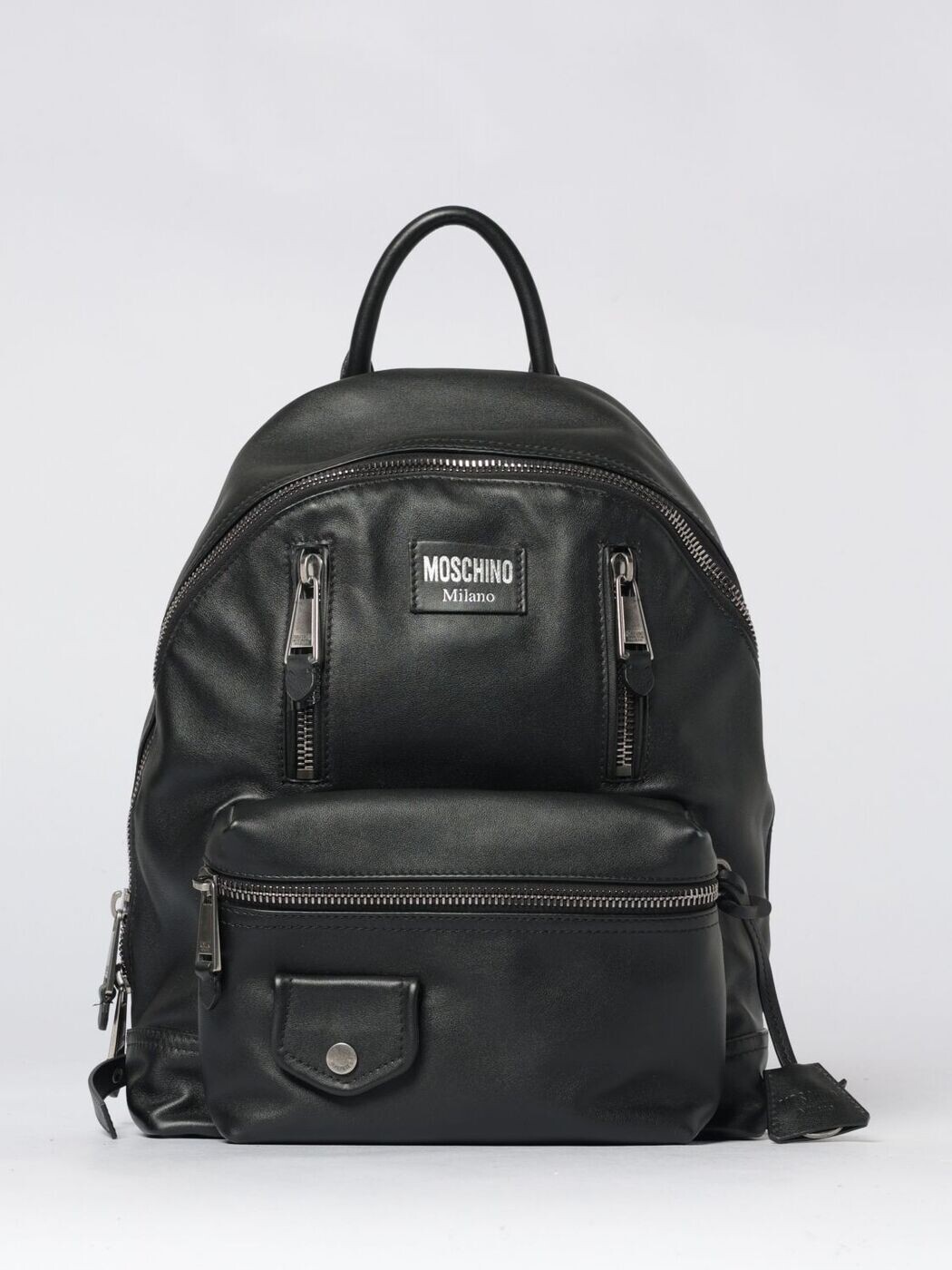 モスキーノ MOSCHINO 背嚢 うしろ側容器に並べる メンズ 黒いこと Backpacks 76018006 関税 貨物輸送無料 2026SS gi