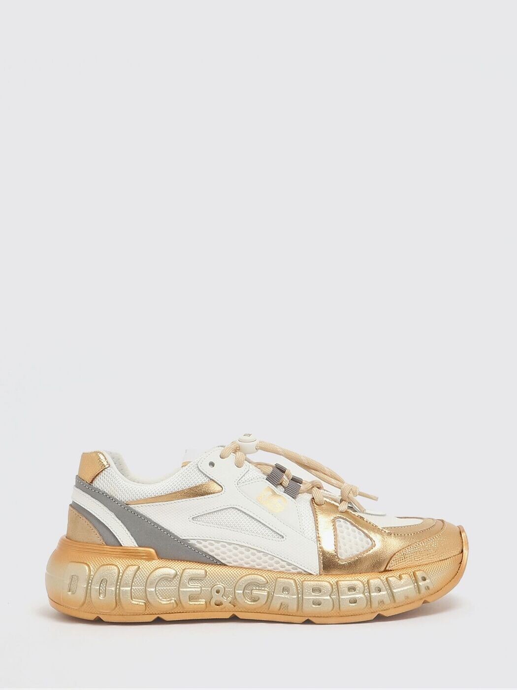 ドルチェ＆ガッバーナ DOLCE\u0026GABBANA 厚底スニーカー スニーカー ガールズ 白いこと High top sneakers D11371AX075 関税 貨物輸送無料 2026SS gi