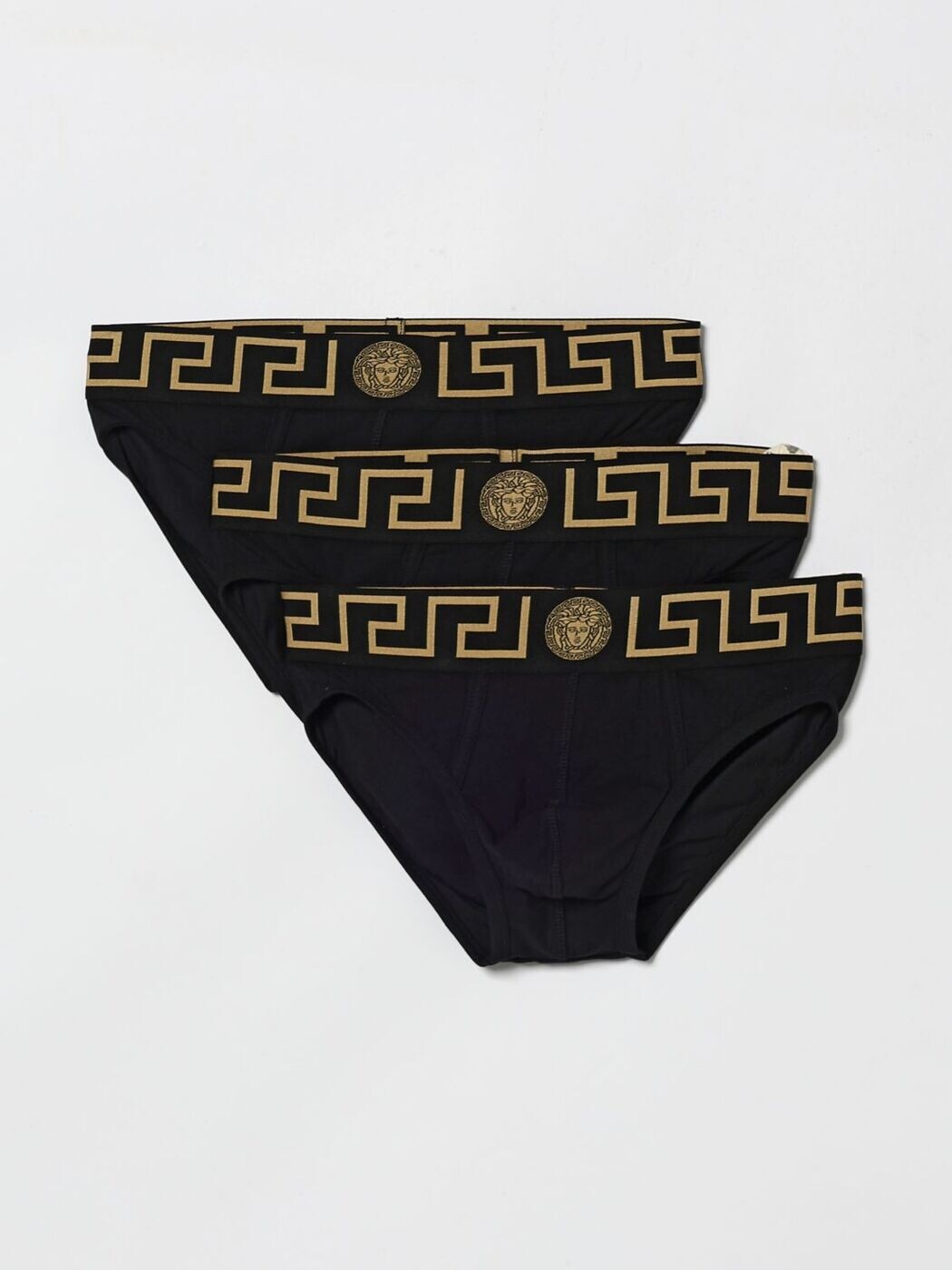 ヴェルサーチ VERSACE アンダー御召しもの メンズ 黒いこと Underwear 金103271A1001 関税 貨物輸送無料 2026SS gi