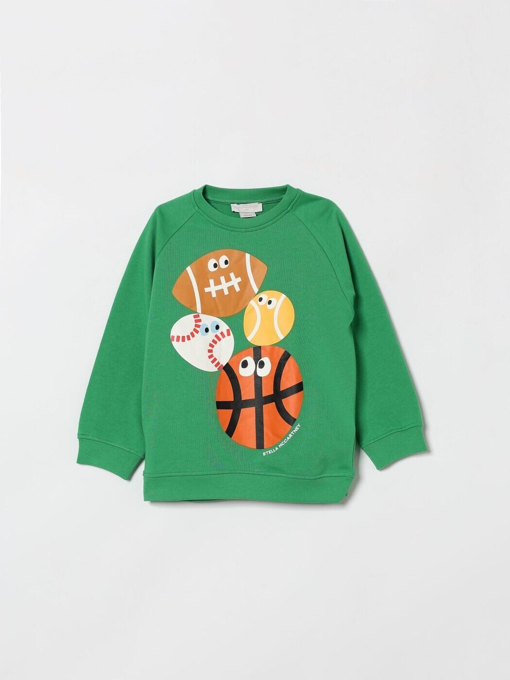 ステラマッカートニー STELLA MCCARTNEY クルーネックジャンパー 編み物御召しもの ボーイズ 緑であること Crew neck jumpers TY4Q40Z0499 関税 貨物輸送無料 2026SS gi