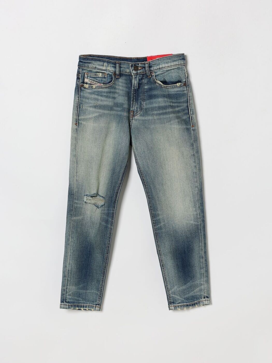 ディーゼル DIESEL レギュラーフィットジーンズ ジーンズ ボーイズ 青色 Regular fit jeans J00981KXBR7 関税 貨物輸送無料 2026SS gi
