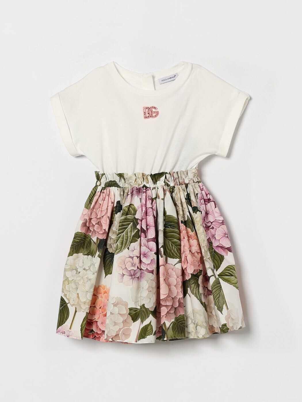 ドルチェ＆ガッバーナ DOLCE\u0026GABBANA ロング御召しもの 御召しもの ガールズ 白いこと Long dresses L5JDAUG7PQP 関税 貨物輸送無料 2026SS gi