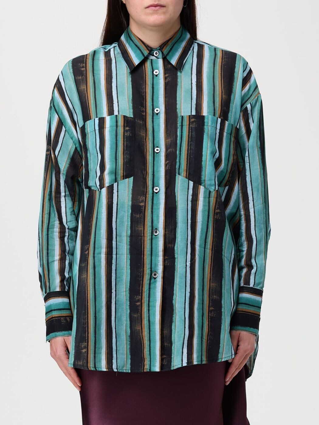 ピンコ PINKO シャツ レディース グリーン Shirts 106990A3CH Green 関税 送料無料 2026SS gi|BRANDSHOP「il Tesoro」