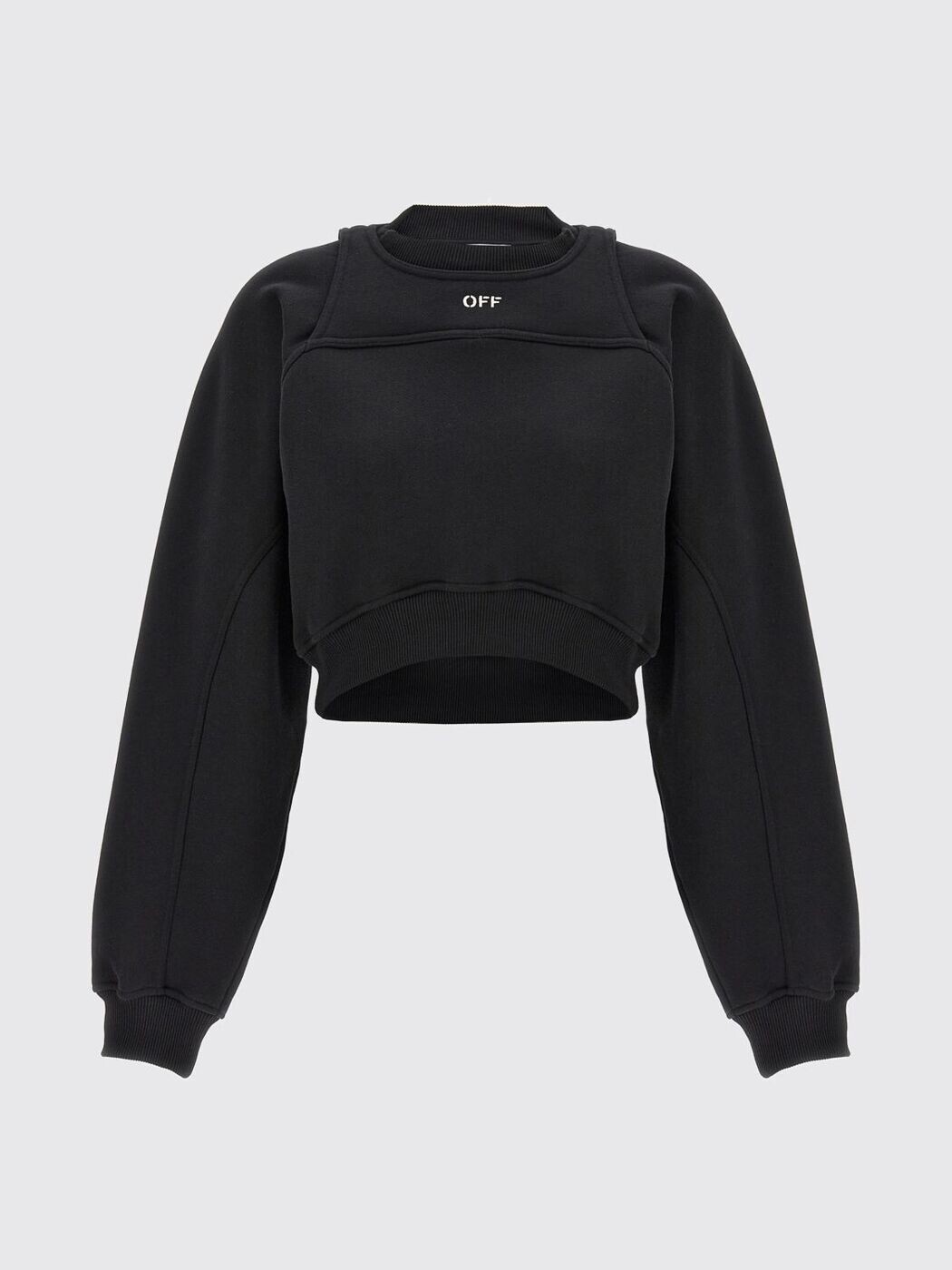 象牙色 OFF WHITE 調教師 レディース 白いこと Sweatshirts OWBA071C99FLE0011001 ~ 関税 貨物輸送無料 2025AW gi