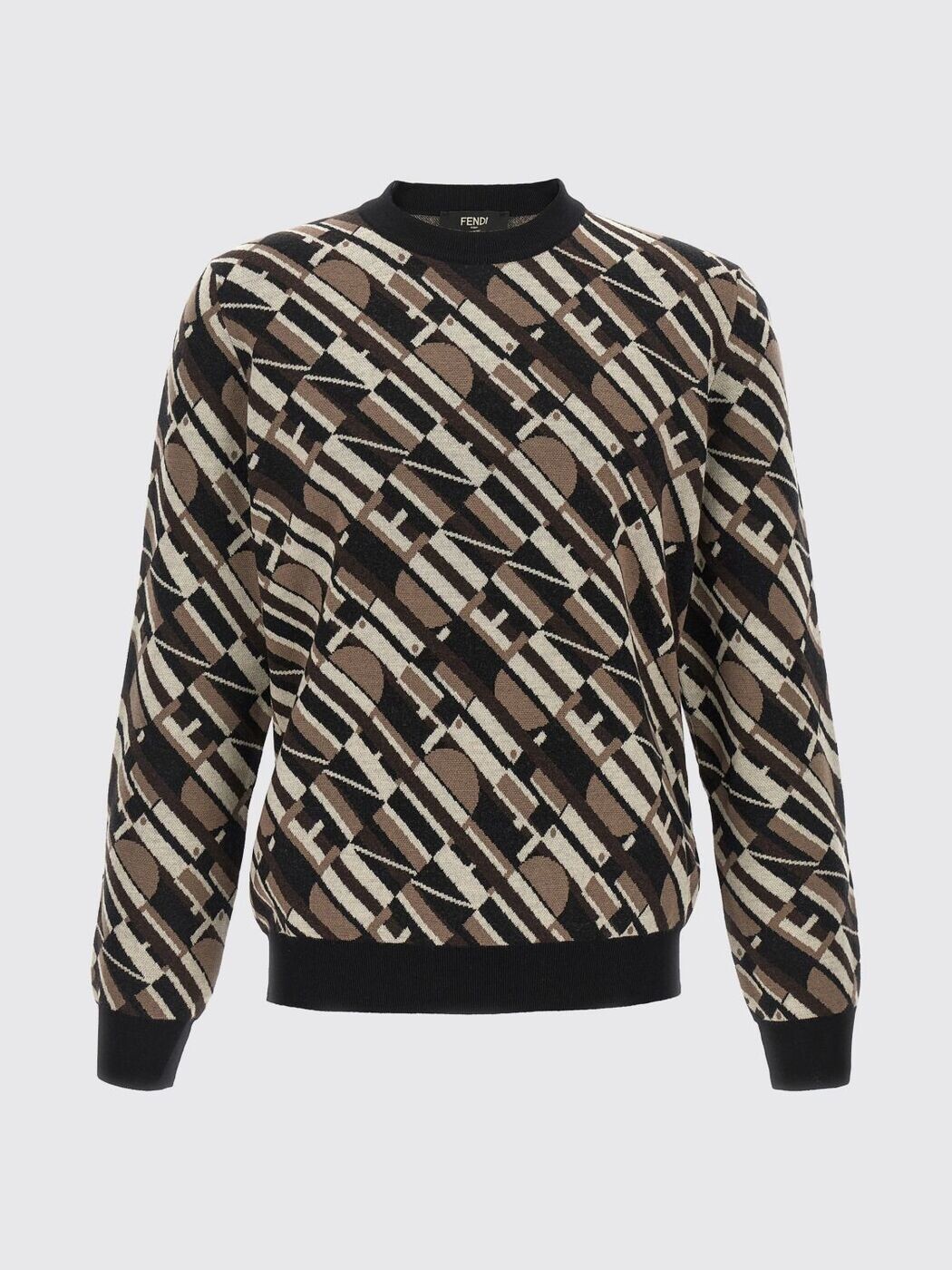 フェンディ FENDI プルオーバー 編み物御召しもの メンズ マルチ色つや Knitwear FZX091AVO1 関税 貨物輸送無料 2026SS gi