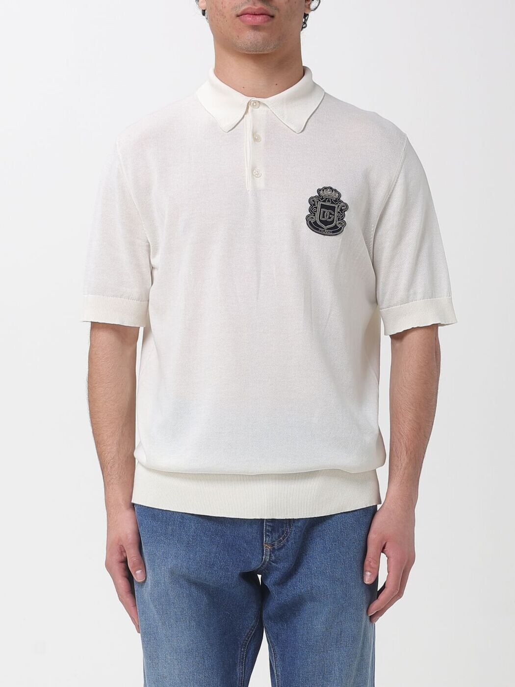 ドルチェ&ガッバーナ DOLCE&GABBANA ポロシャツ メンズ ホワイト Polo shirts GXZ02ZJBCIU White 関税 送料無料 2026SS gi|BRANDSHOP「il Tesoro」