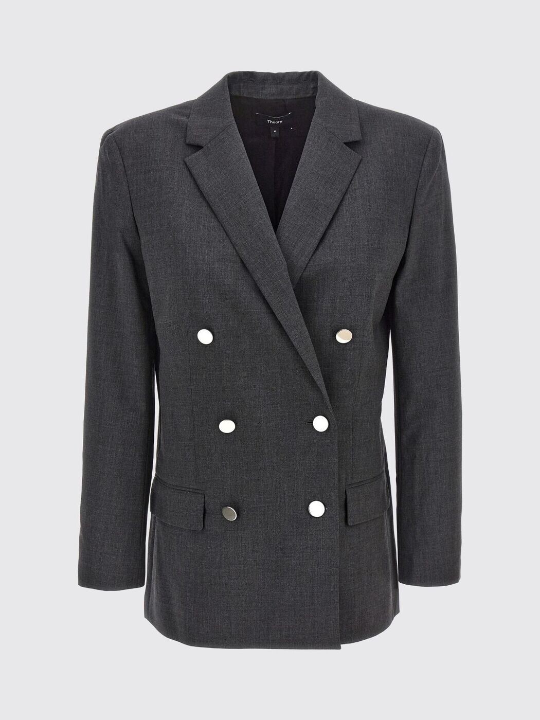 行動論理 THEORY 背広上衣 背広 上衣 レディース 薄墨色 Suit Jackets O0601103 関税 貨物輸送無料 2025AW gi