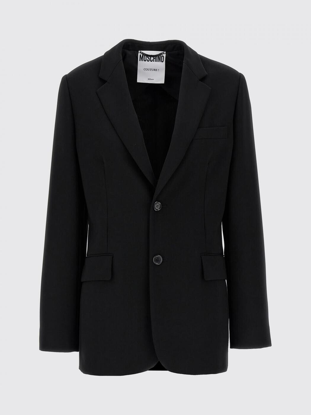モスキーノクチュール MOSCHINO COUTURE 背広上衣 背広 上衣 レディース 黒いこと Suit Jackets 05125424 関税 貨物輸送無料 2025AW gi