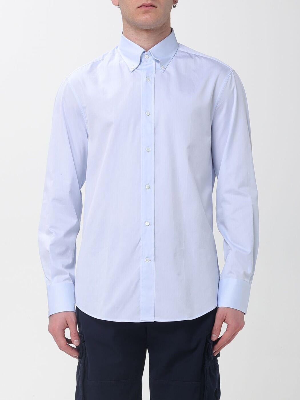 ブルネロ クチネリ BRUNELLO CUCINELLI シャツ メンズ ブルー Shirts MBUC41716 Blue 関税 送料無料 2026SS gi｜BRANDSHOP「il Tesoro」