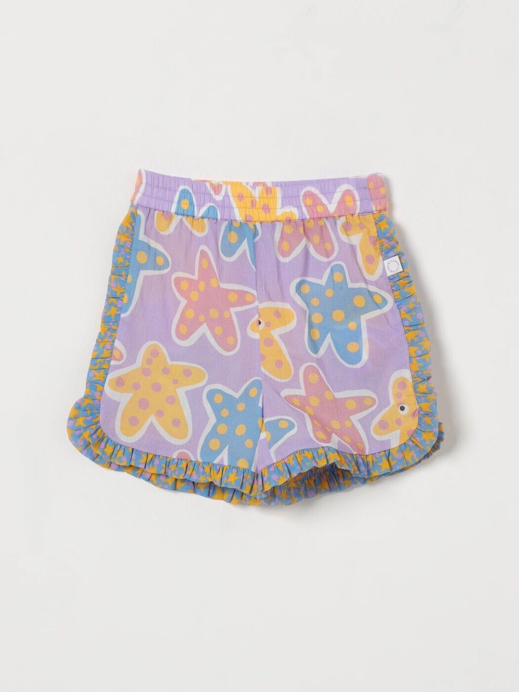 中心柱 ポールマッカートニー キッズ STELLA MCCARTNEY KIDS ズボン下 遊撃手ズボン下 ベビーユニセックス マルチ色つや Shorts TY6069Z3603 関税 貨物輸送無料 2026SS gi