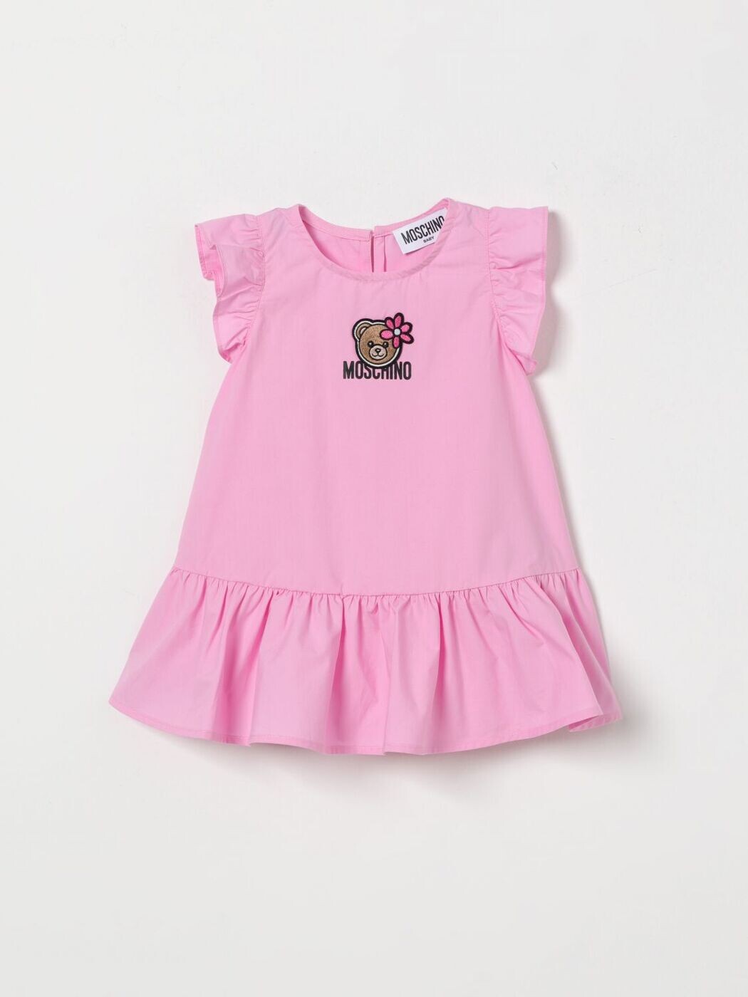 モスキーノ MOSCHINO セットアップ オールインワン ガールズ さくら色 Jumpsuits MDV0D6LLA10 関税 貨物輸送無料 2026SS gi