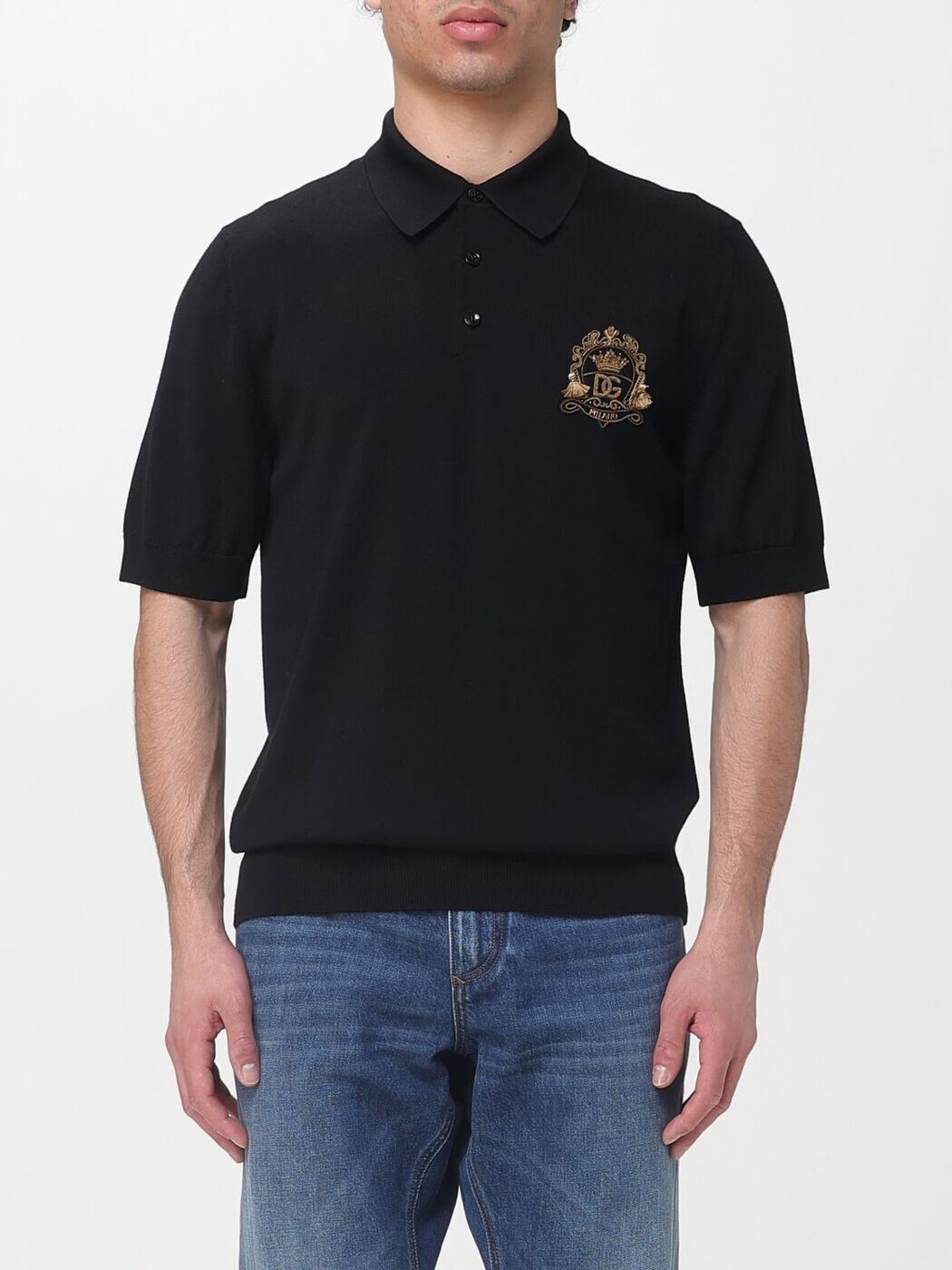 ドルチェ&ガッバーナ DOLCE&GABBANA ポロシャツ メンズ ブラック Polo shirts GXZ02ZJDVG8 Black 関税 送料無料 2026SS gi|BRANDSHOP「il Tesoro」