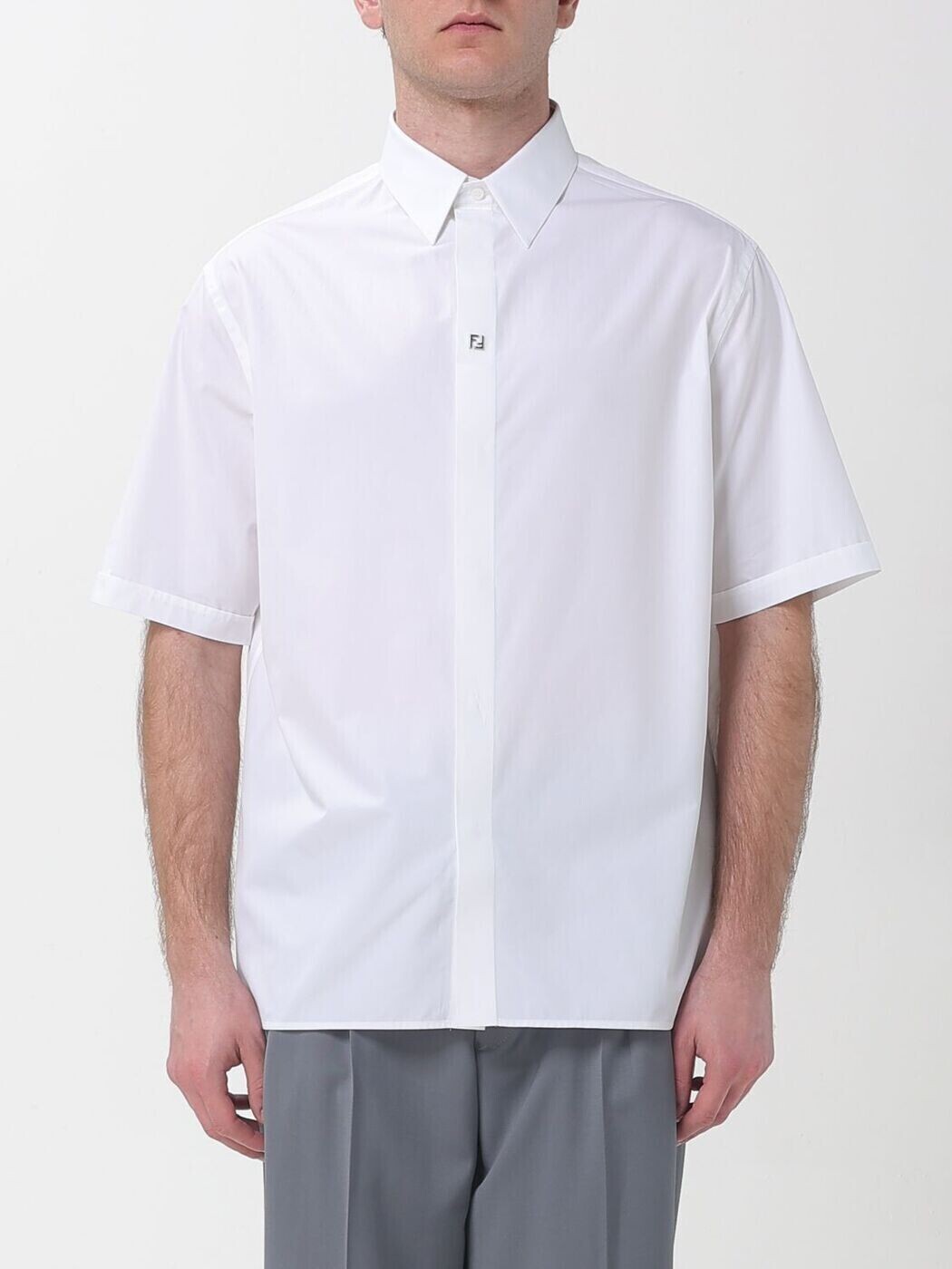 フェンディ FENDI シャツ メンズ ホワイト Shirts FS0795AVDL White 関税 送料無料 2026SS gi｜BRANDSHOP「il Tesoro」 64,240円