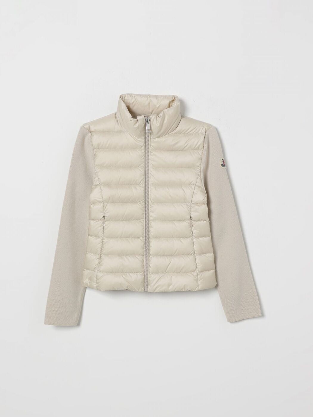 モンク線路 MONCLER バイカージャケット 上衣 ガールズ ベージュ Biker jackets 9B00005M1122 関税 貨物輸送無料 2026SS gi