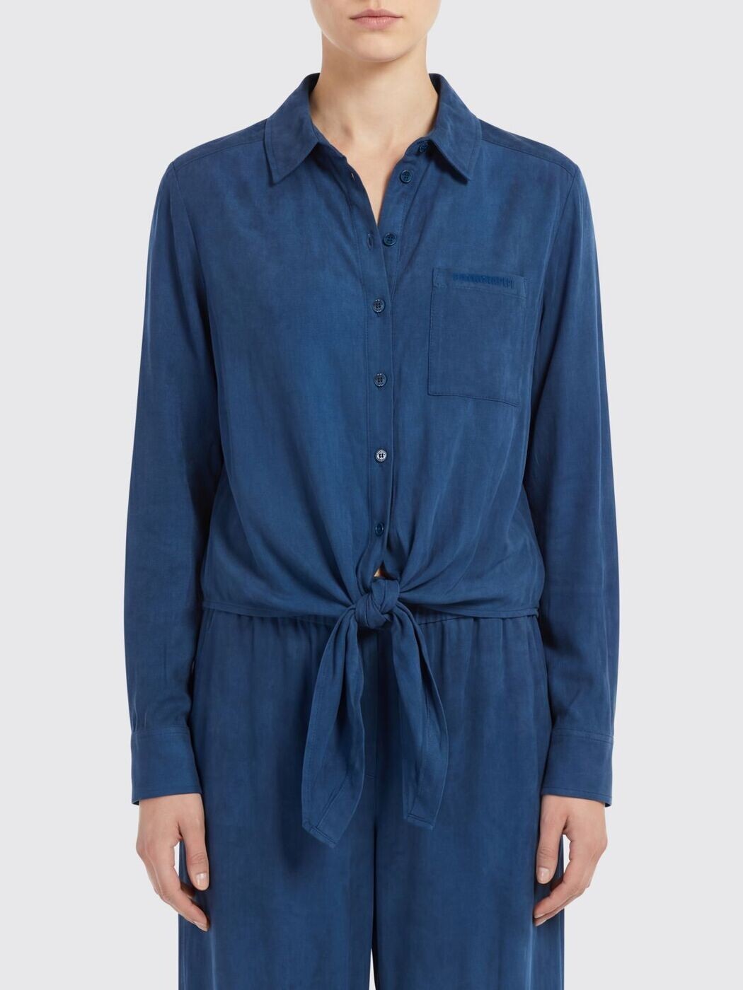 パトリツィアペペ PATRIZIA PEPE シャツ レディース ブルー Shirts 8C0869A704 Blue 関税 送料無料 2026SS gi｜BRANDSHOP「il Tesoro」