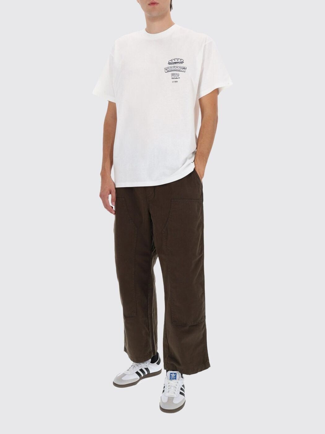 鉄道車両ハート型 ダブリューアイピー CARHARTT WIP ズボン ズボン下 メンズ Trousers I035657 関税 貨物輸送無料 2025AW gi