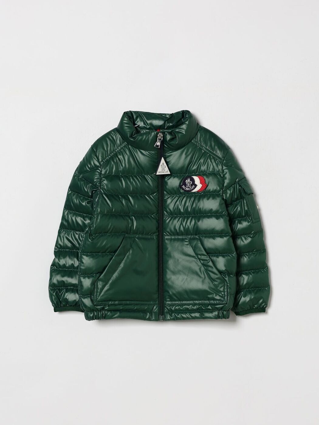 モンク軌跡 MONCLER ボンバージャケット 上衣 ボーイズ 緑であること Bomber jackets 1A00006597YX 関税 貨物輸送無料 2026SS gi