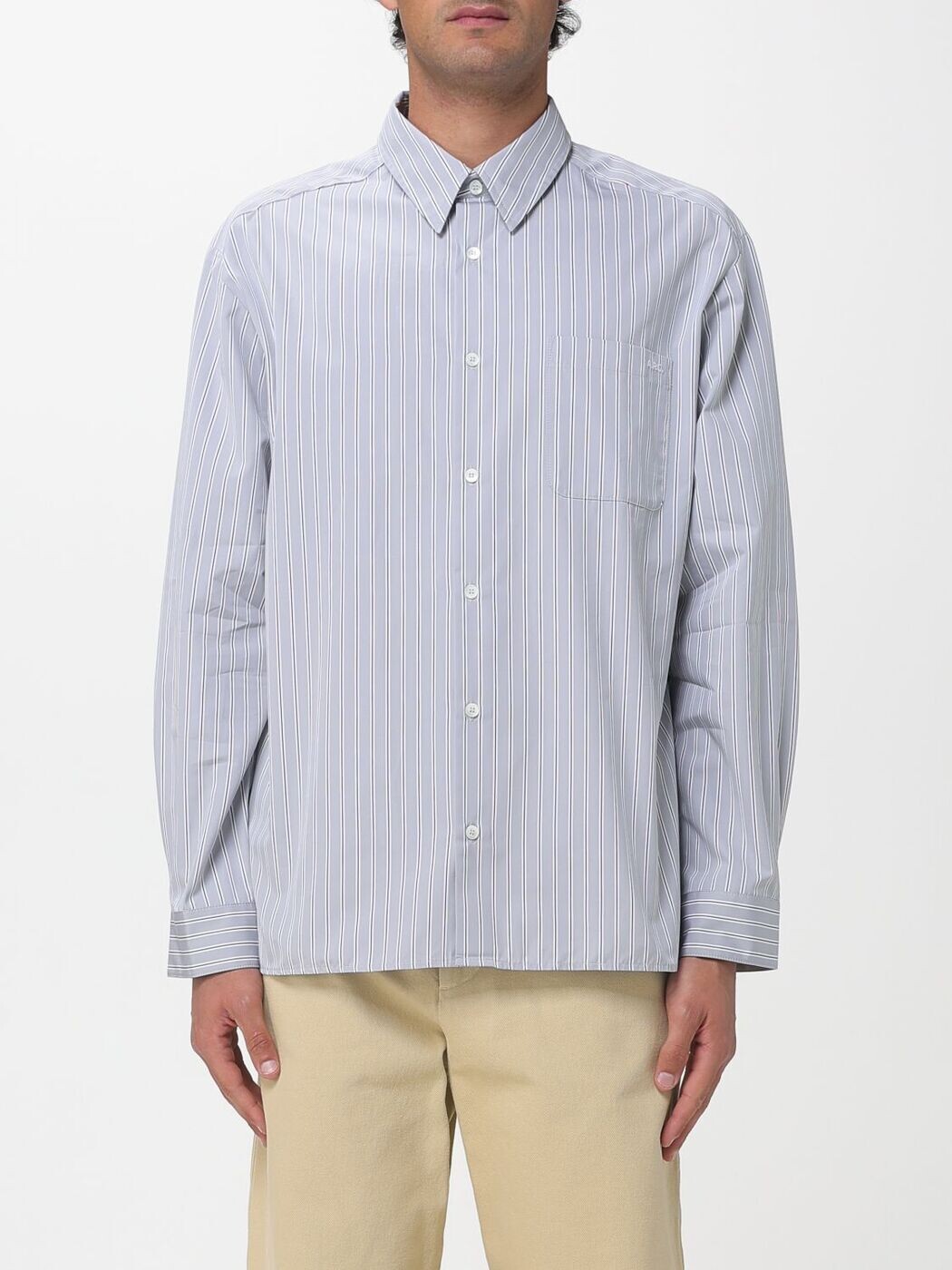アーペーセー A.P.C. シャツ メンズ グレー Shirts COHLHH12553 Grey 関税 送料無料 2026SS gi|BRANDSHOP「il Tesoro」
