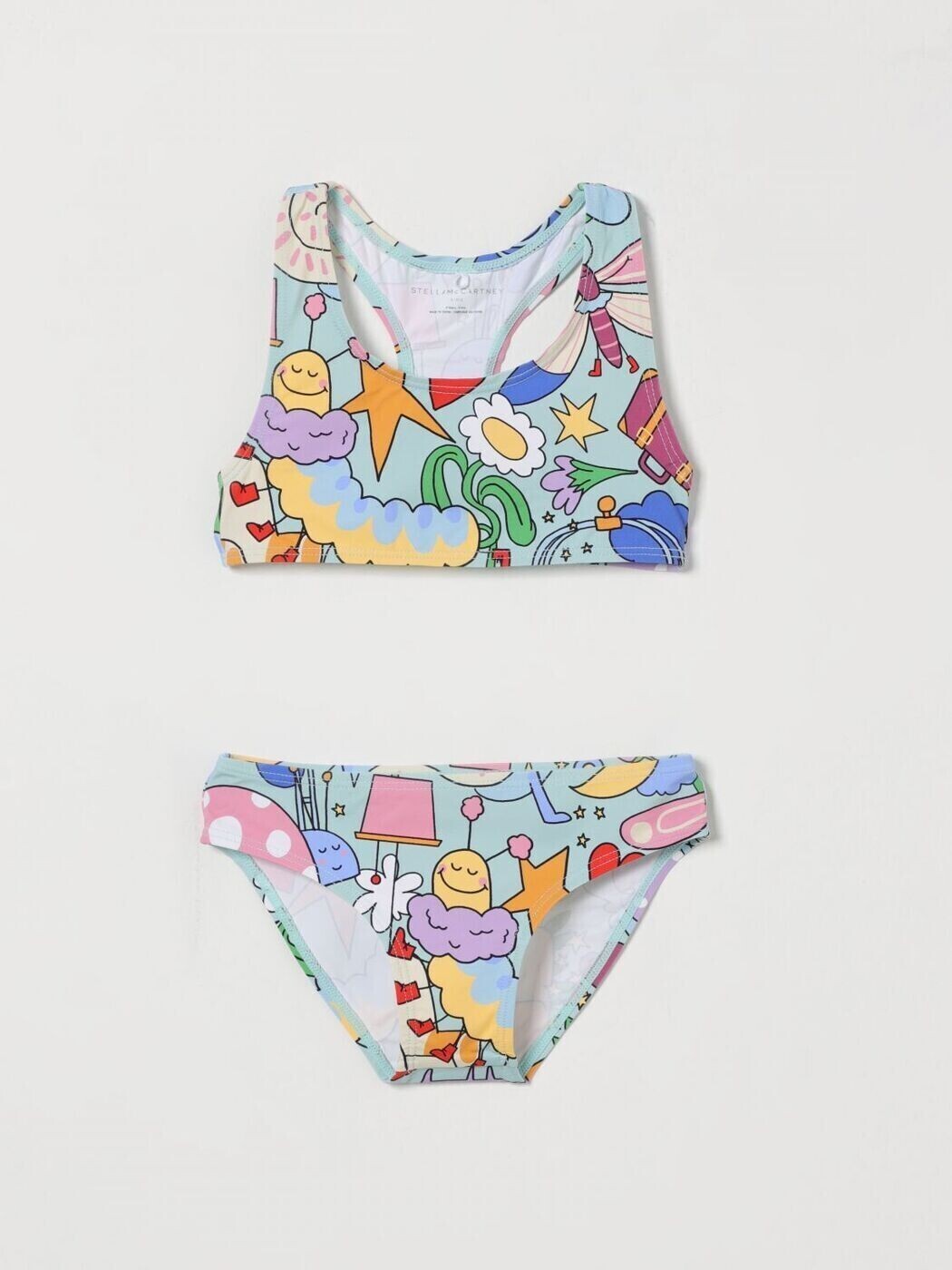 ステラマッカートニー STELLA MCCARTNEY 塩水ズボン下 スイムウェア ボーイズ マルチ色つや Swim shorts TYCA35Z3509 関税 貨物輸送無料 2026SS gi