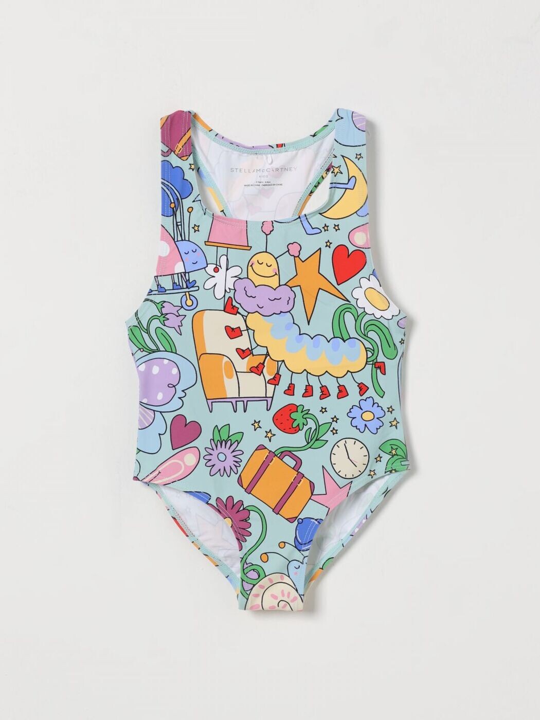 ステラマッカートニー STELLA MCCARTNEY 塩水ズボン下 スイムウェア ボーイズ マルチ色つや Swim shorts TYCA29Z3509 関税 貨物輸送無料 2026SS gi