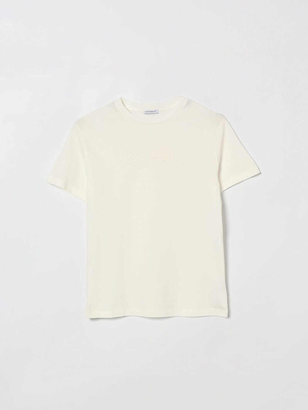 ドルチェ＆ガッバーナ DOLCE\u0026GABBANA ロング捩りプルオーバー プルオーバー ガールズ 白いこと Long sleeve t-shirts L5JTNKG7PYF 関税 貨物輸送無料 2026SS gi