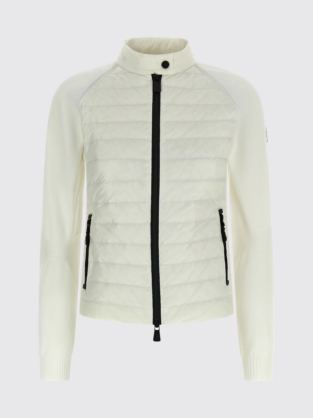 モンク線路 MONCLER スウェーター 編み物お召しもの レディース 白いこと Knitwear L10989B00001M1183 関税 貨物輸送無料 2026SS gi