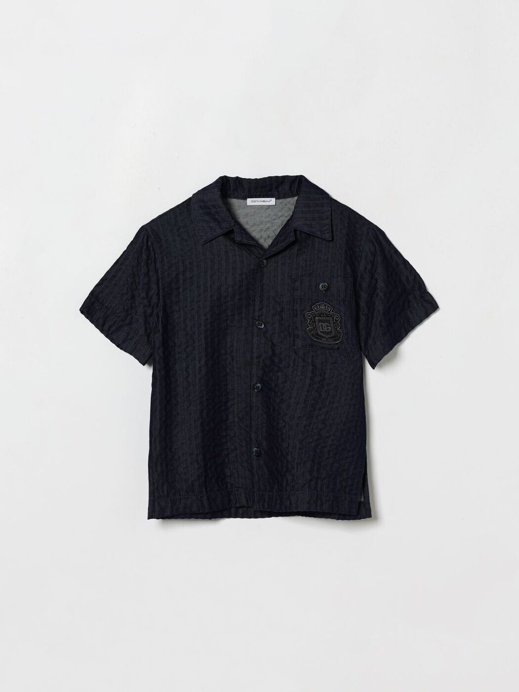 ドルチェ＆ガッバーナ DOLCE\u0026GABBANA プルオーバー ボーイズ 青碧 Casual shirts L44S10LDD54 関税 貨物輸送無料 2026SS gi