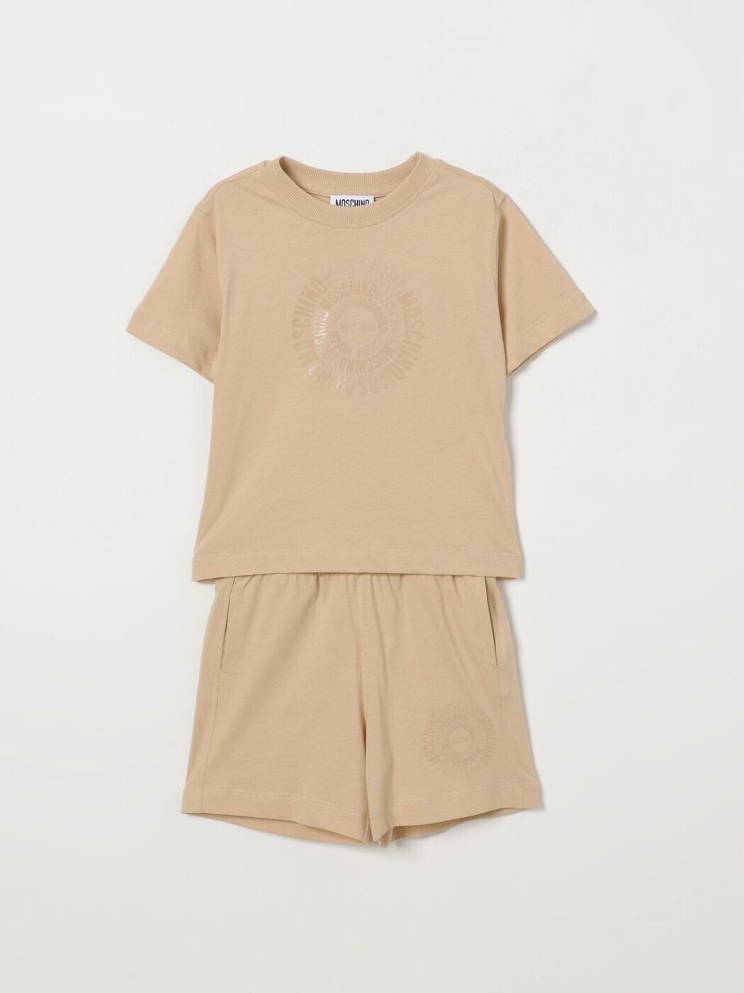 モスキーノ MOSCHINO セットアップ ボーイズ ベージュ Jumpsuits HUG00YLAA02 関税 貨物輸送無料 2026SS gi