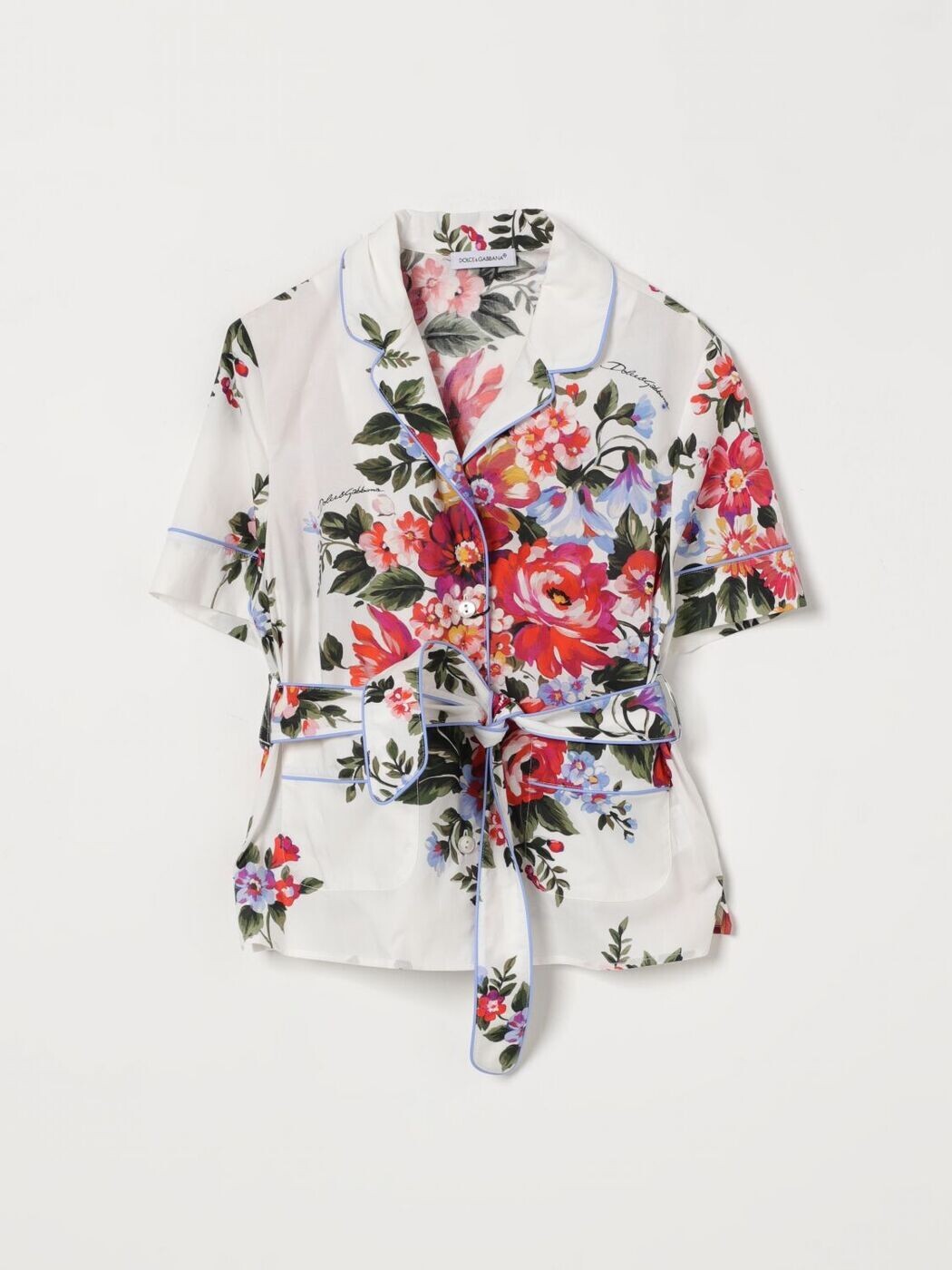 ドルチェ＆ガッバーナ DOLCE\u0026GABBANA プルオーバー ボーイズ 白いこと Casual shirts L56S07HS5UU 関税 貨物輸送無料 2026SS gi