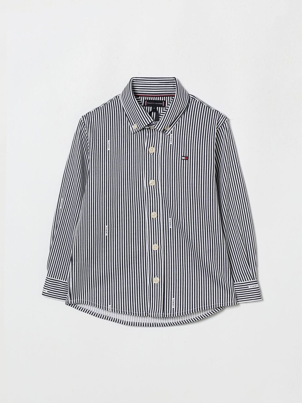 トミー ヒルフィガー TOMMY HILFIGER プルオーバー ボーイズ 青碧 Casual shirts KB0KB10155 関税 貨物輸送無料 2026SS gi