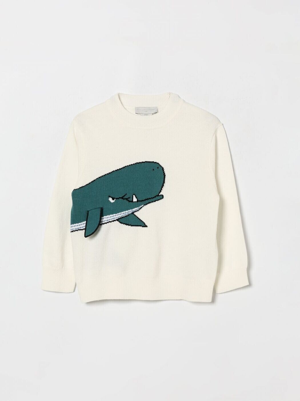 ステラマッカートニー STELLA MCCARTNEY クルーネックジャンパー 編み物御召しもの ボーイズ 白いこと Crew neck jumpers TY9P10Z2922 関税 貨物輸送無料 2026SS gi